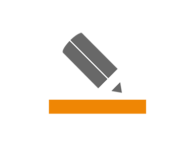  Pencil icon. 